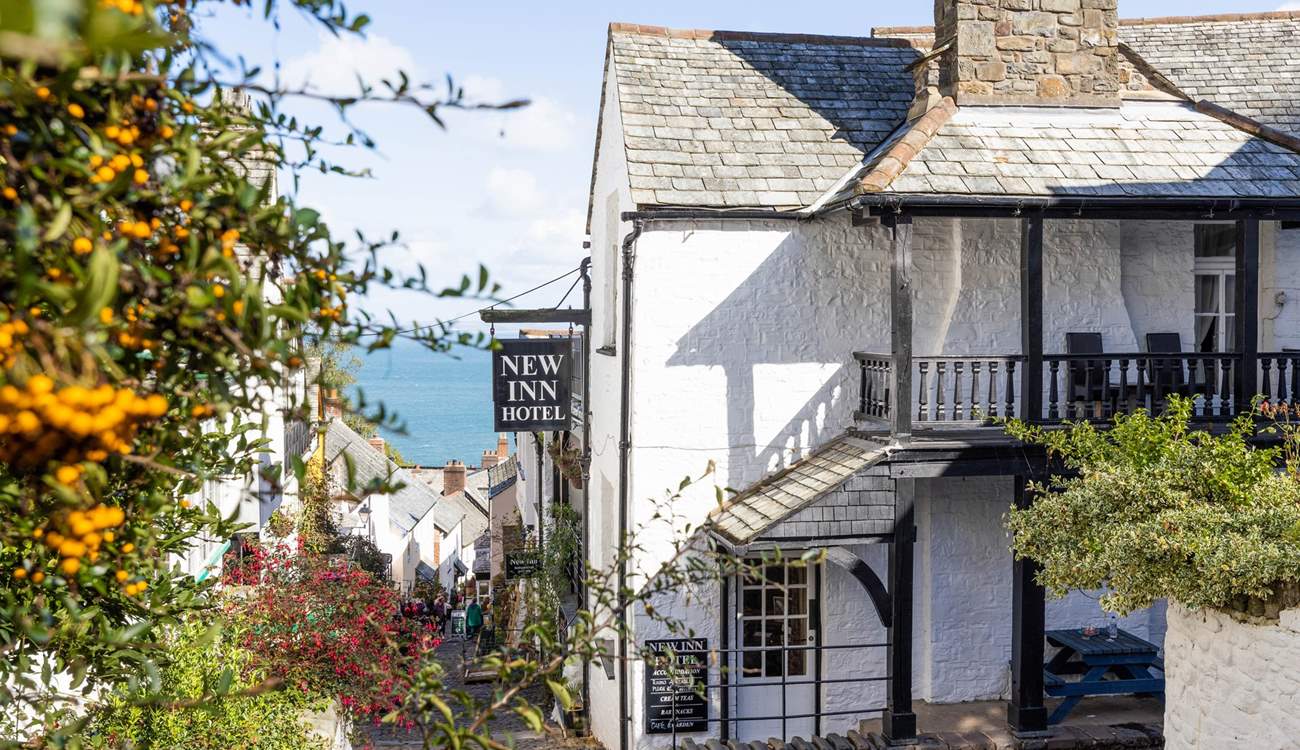 Clovelly. Head to the town time forgot and enjoy a lazy afternoon at the quay.