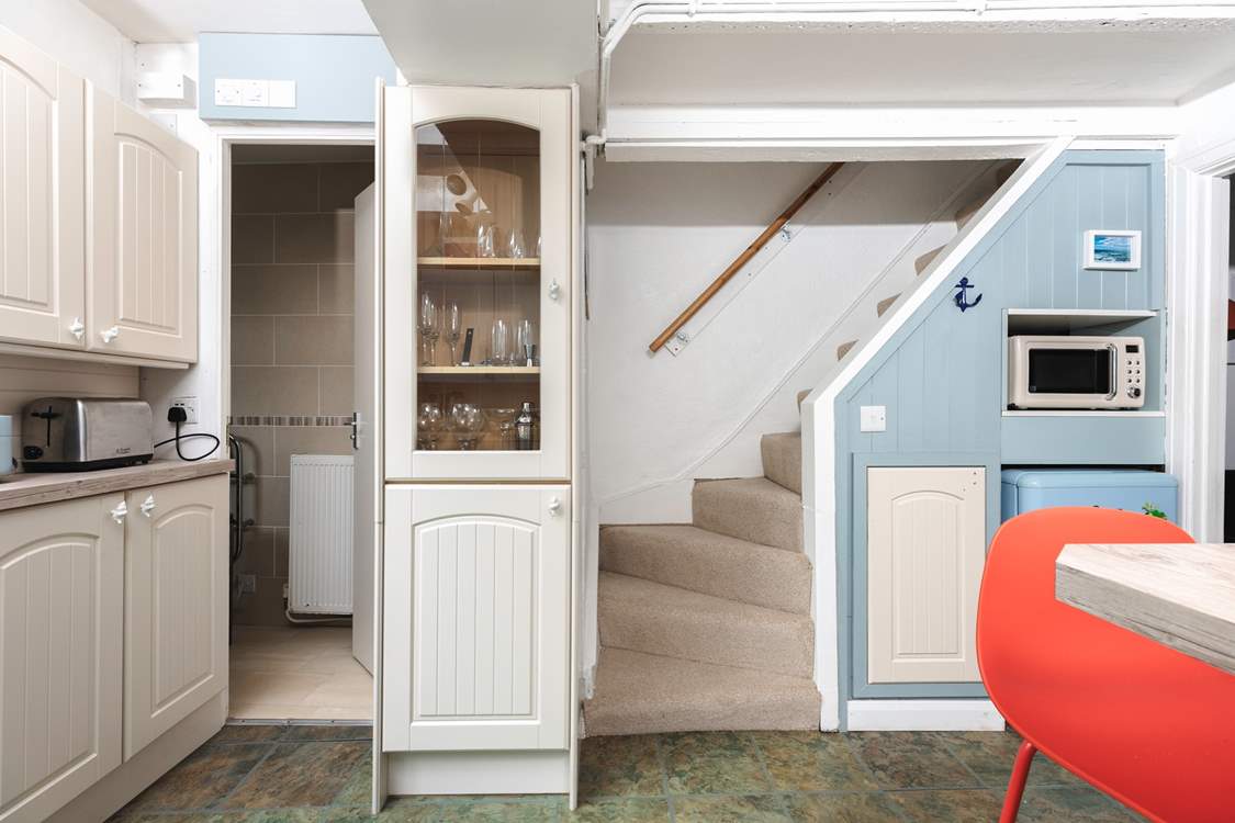 Head upstairs to find the cosiest of bedrooms.