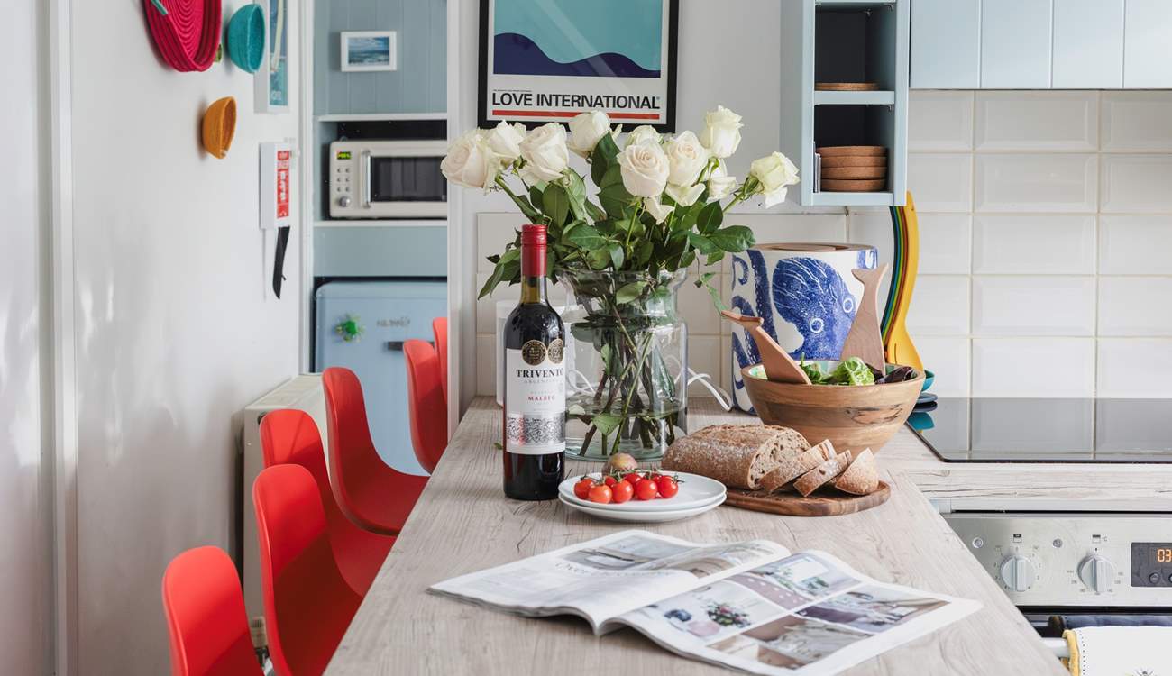 The perfect perch for four people.