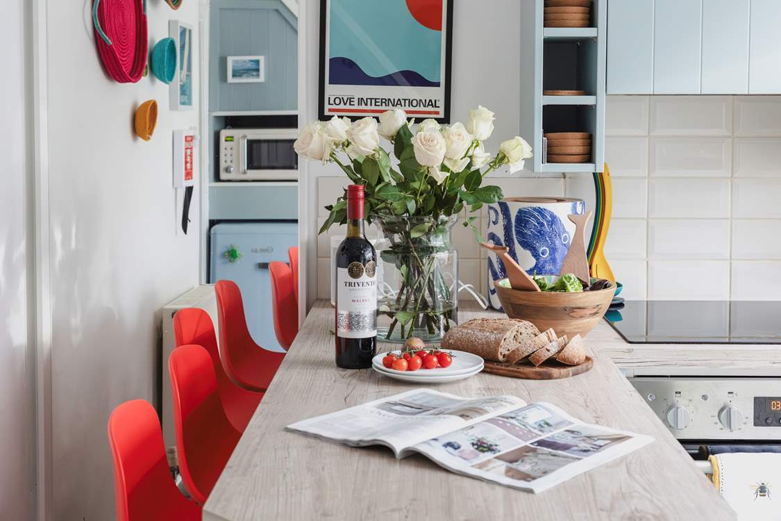 The perfect perch for four people.