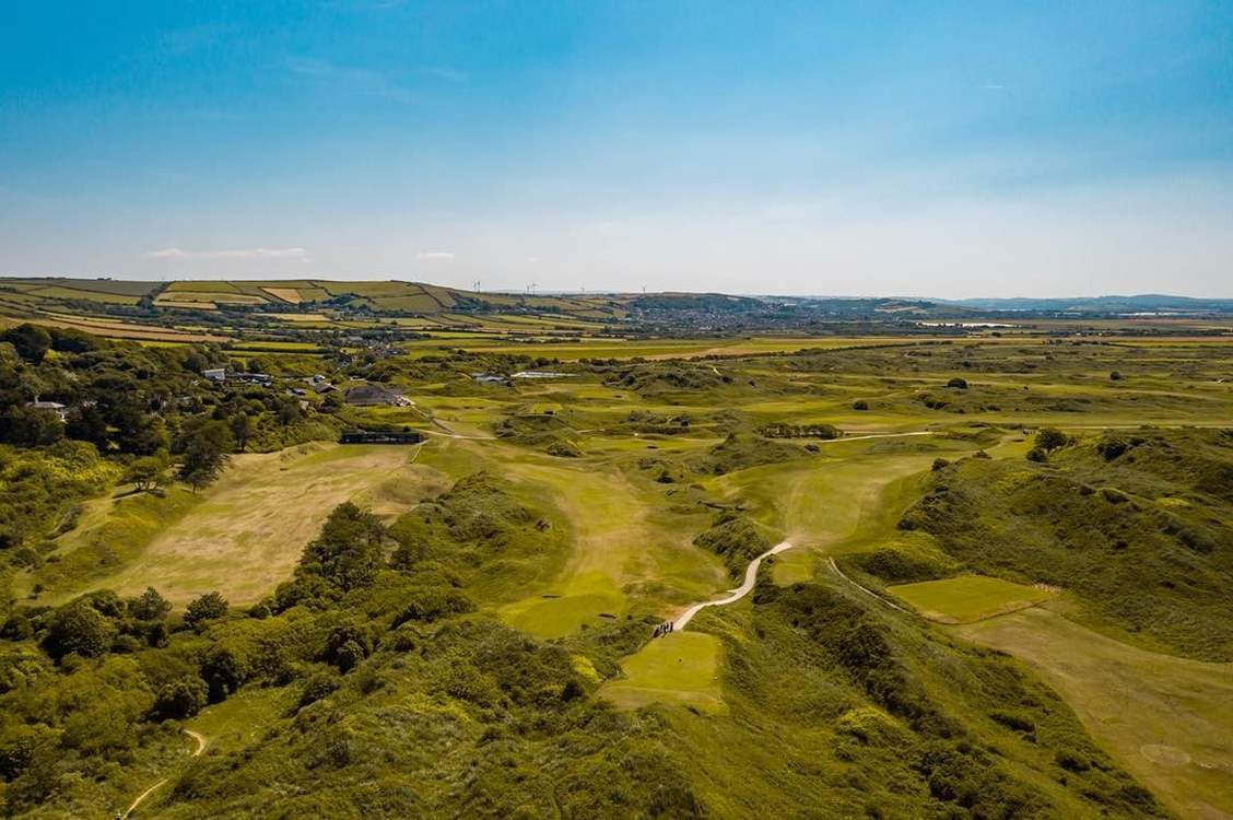 Anyone for golf you're in luck Saunton Sands golf club is your neighbour!