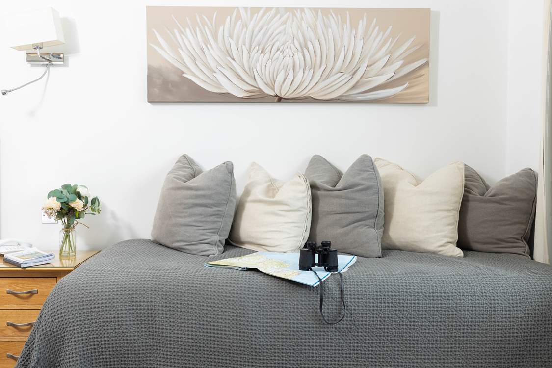 Snuggle up and focus on the view or a book!