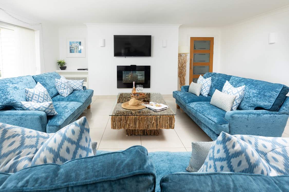 After a day of surfing the waves snuggle down to a film night!