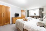 A bedroom that offers space and a view!