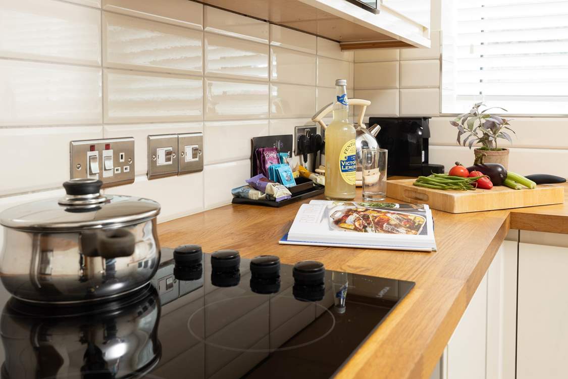Cook, relax and enjoy.