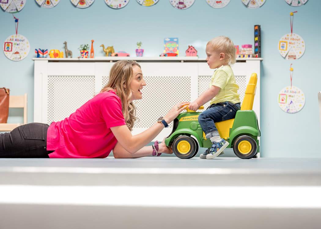 You'll find a supervised playroom for the children should you wish to indulge in some me-time.