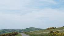 Another lovely view of Brentor church in the distance.