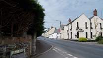 Within walking distance is a good pub.