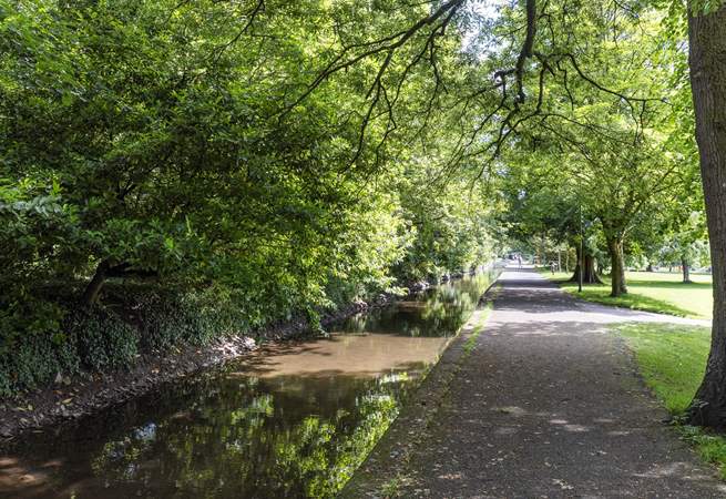 The pretty market town of Tavistock has some lovely riverside walks.