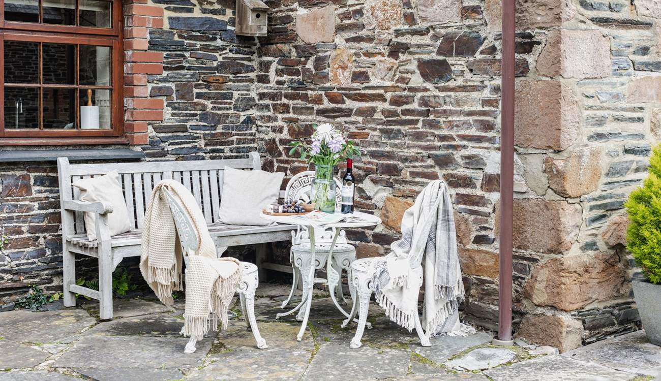 You can sit, relax and enjoy the outdoors. 