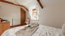 The country charm of a tranquil bedroom.