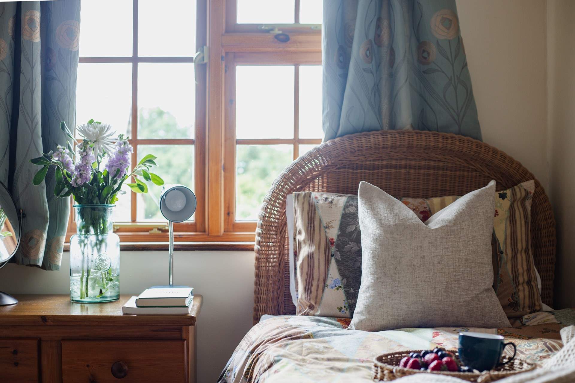 With views out to your rural surroundings.