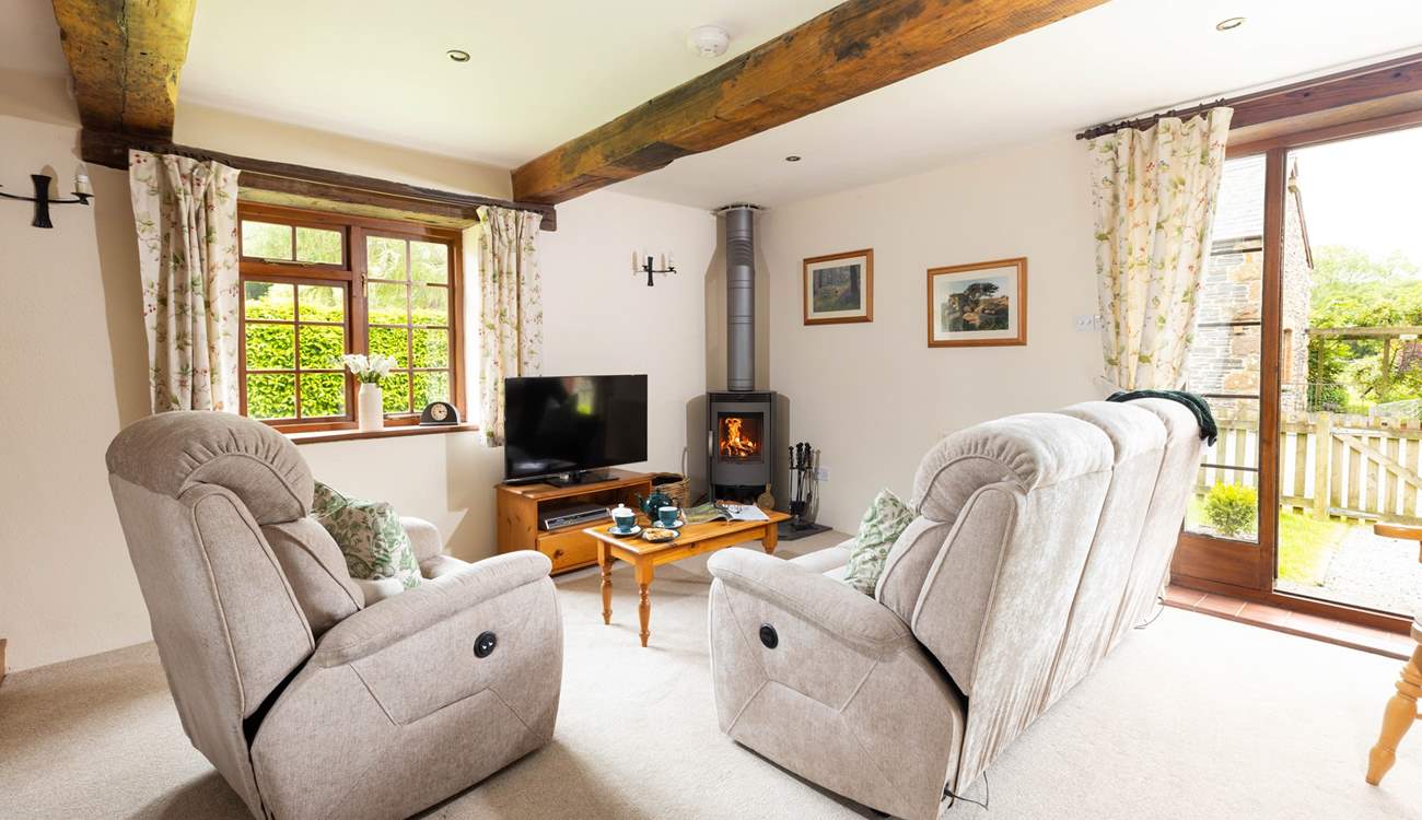 Sit back and enjoy the cosy sitting-room or head out to the garden.