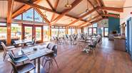 Why not eat out at the beach or maybe head to the hotel bar - the choice is yours.