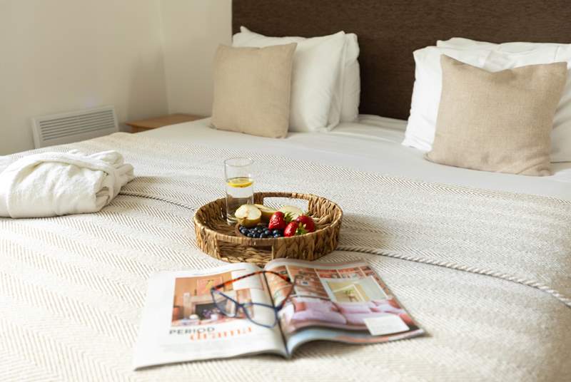 Indulge in a magazine and take time to recharge.