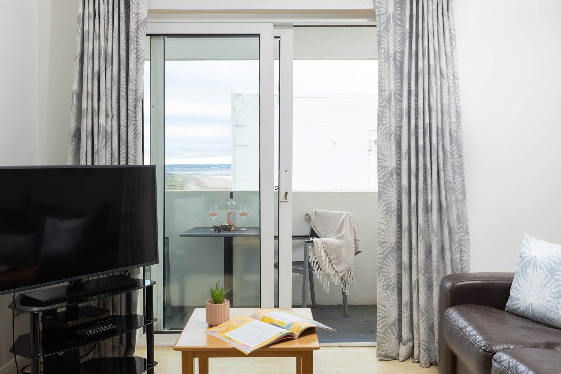 Open the doors and let the sea air in.