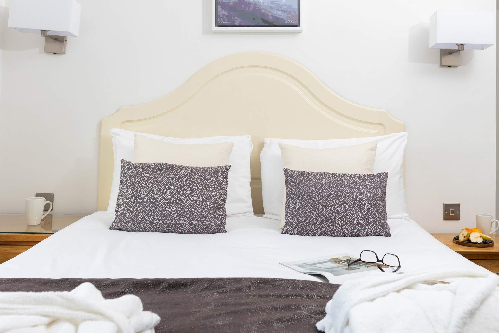 Wrap yourself in a fluffy dressing gown and enjoy a good read.