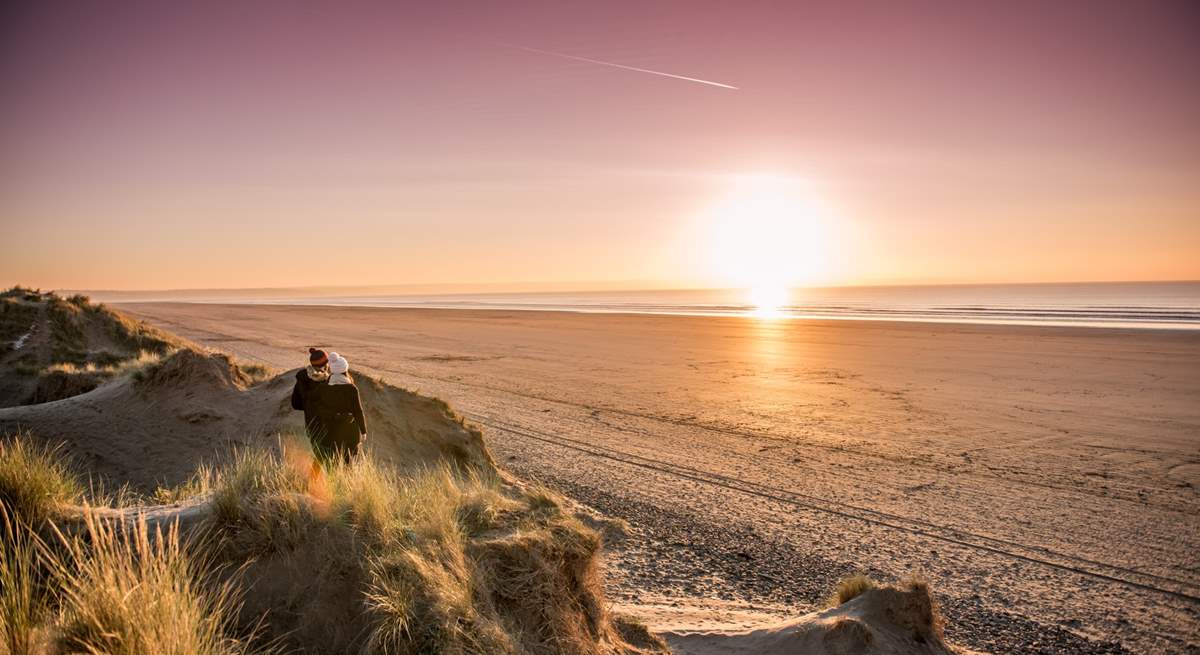 Beach views are good for the soul, no matter the time of year.