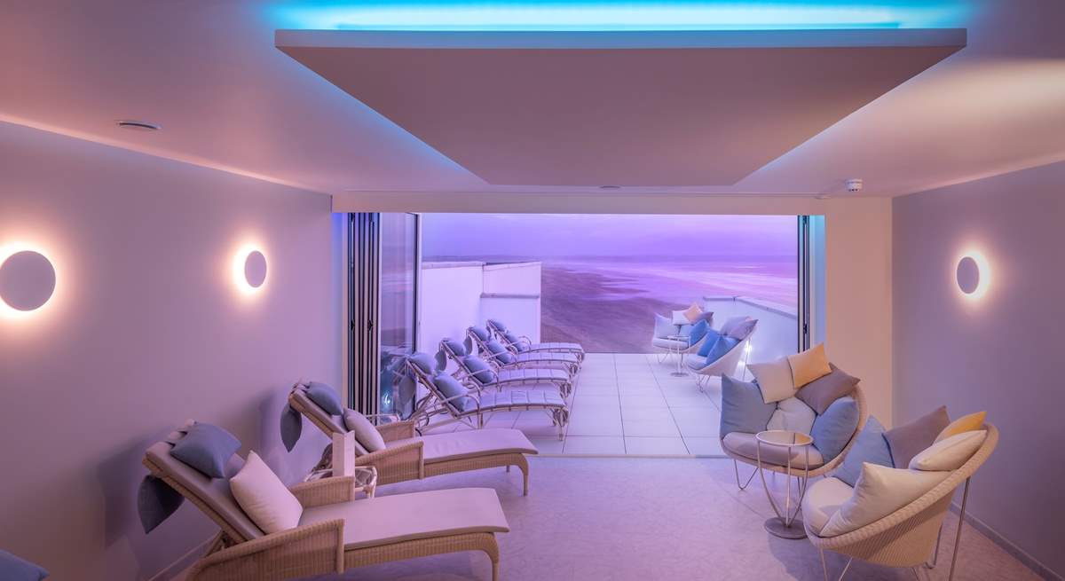 The prefect place to relax with a rather lovely view.