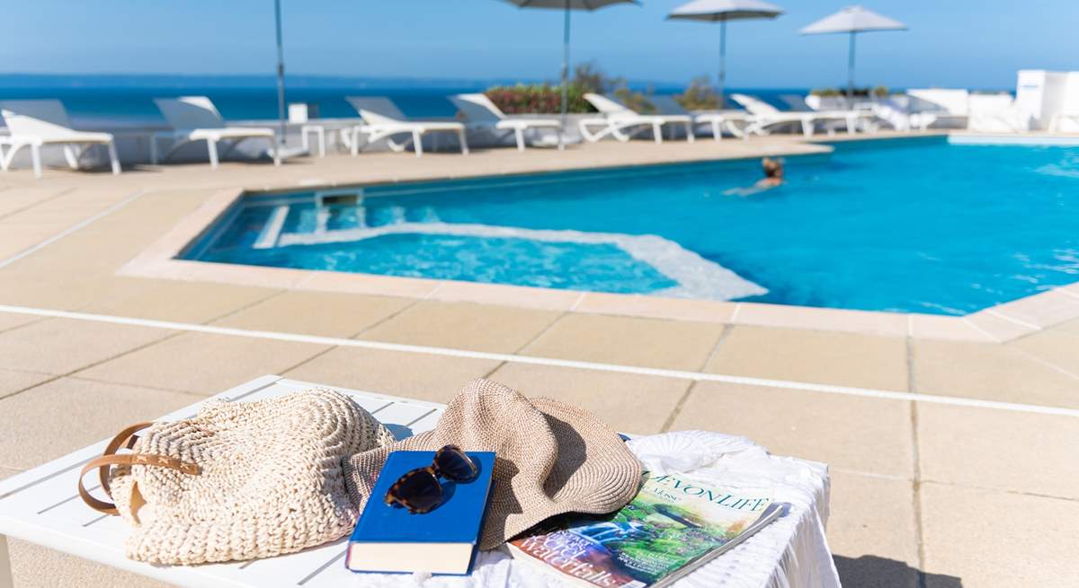 Head to the hotel pool for a splish splash.