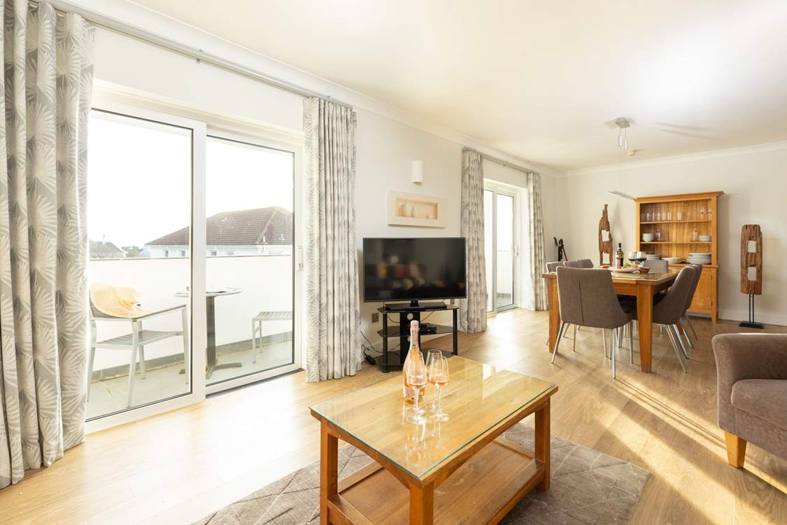 This spacious room is perfect for all the family to be together.