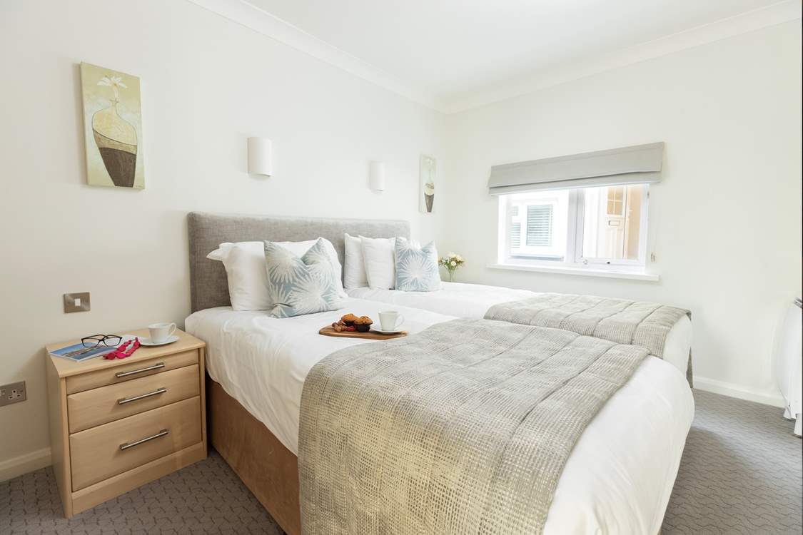 Your twin room awaits.