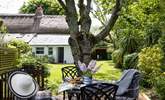 Looking back on the charming thatched cottage.  - Thumbnail Image