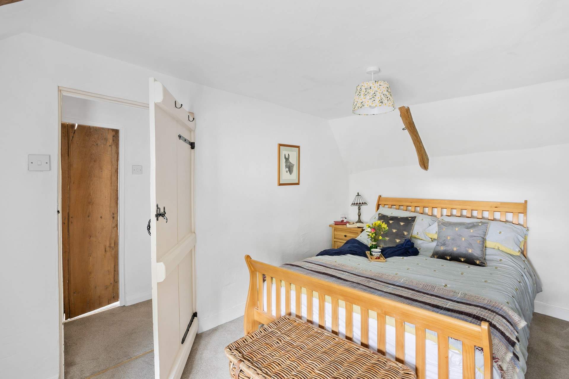 Head across the landing to find the twin bedroom.