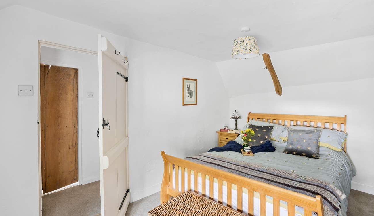 Head across the landing to find the twin bedroom.