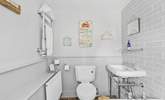 The bathroom is a joy and a great upgrade to a traditional thatched cottage. - Thumbnail Image