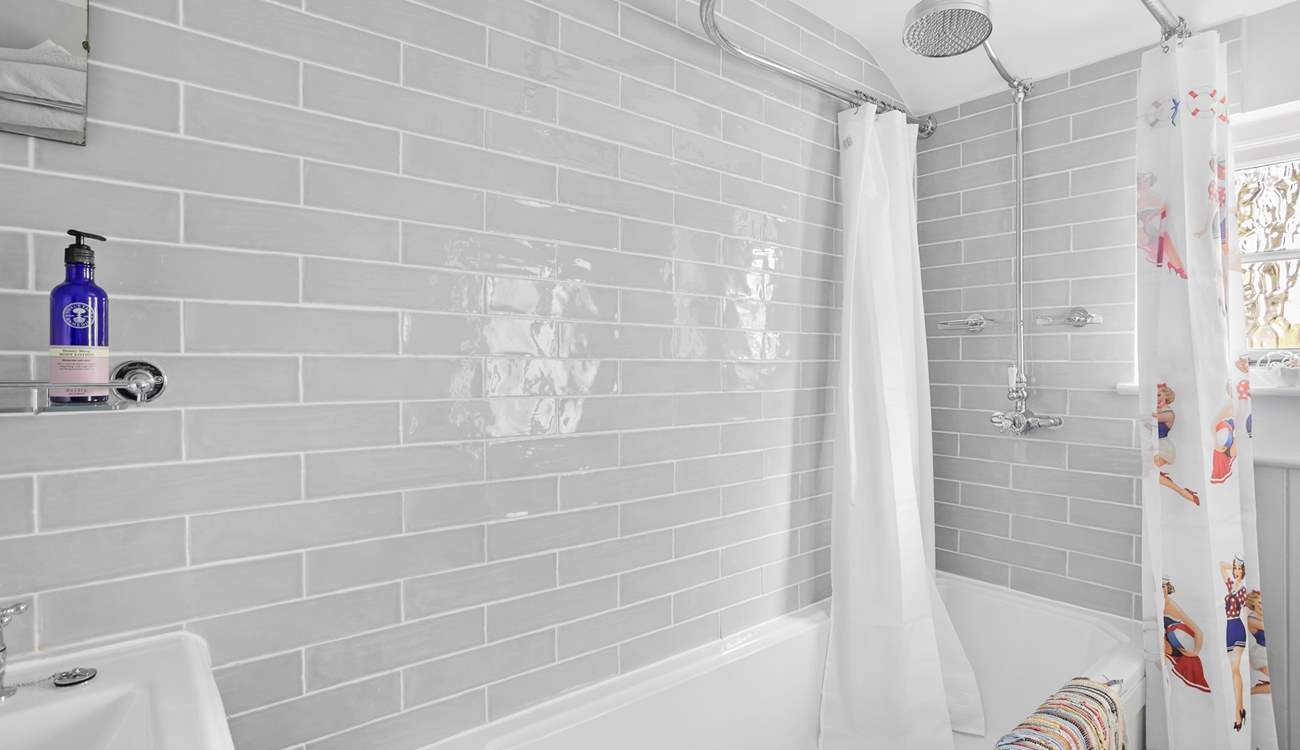 The fully fitted bathroom can be found on the ground floor off the kitchen.