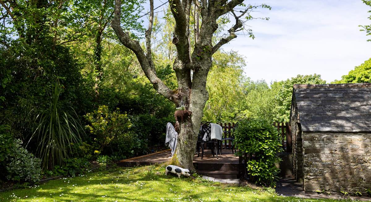 When you have the perfect garden setting you will relish your morning brew in the garden.