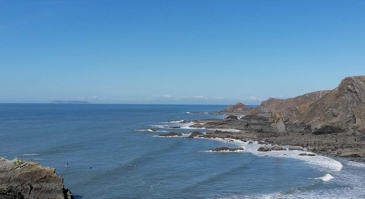 Hartland Point, the perfect spot for a coffee at Cafe Hartland before heading off along the coast path.