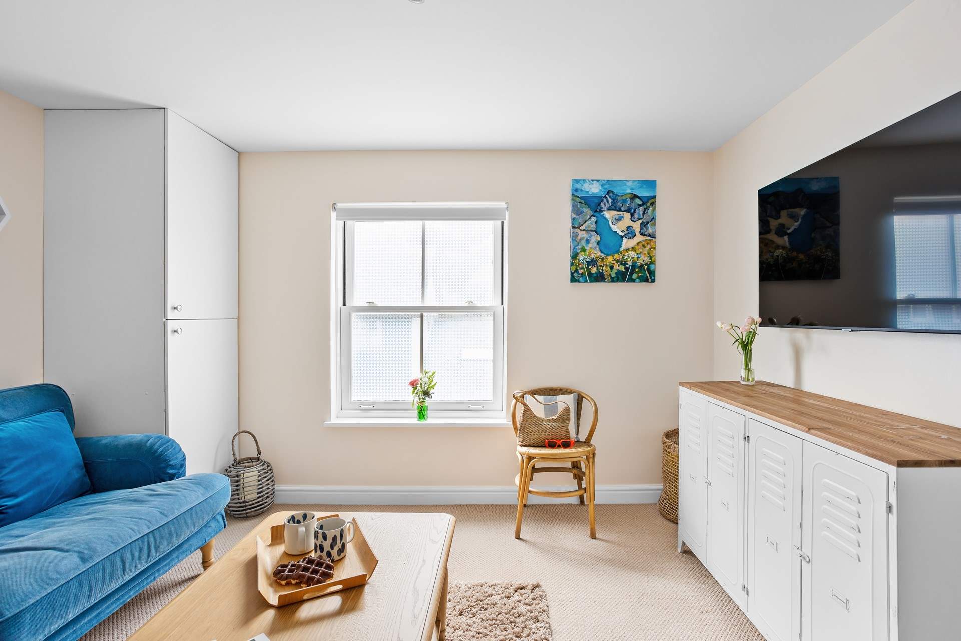 Take time out to watch a film or two on the Smart TV.