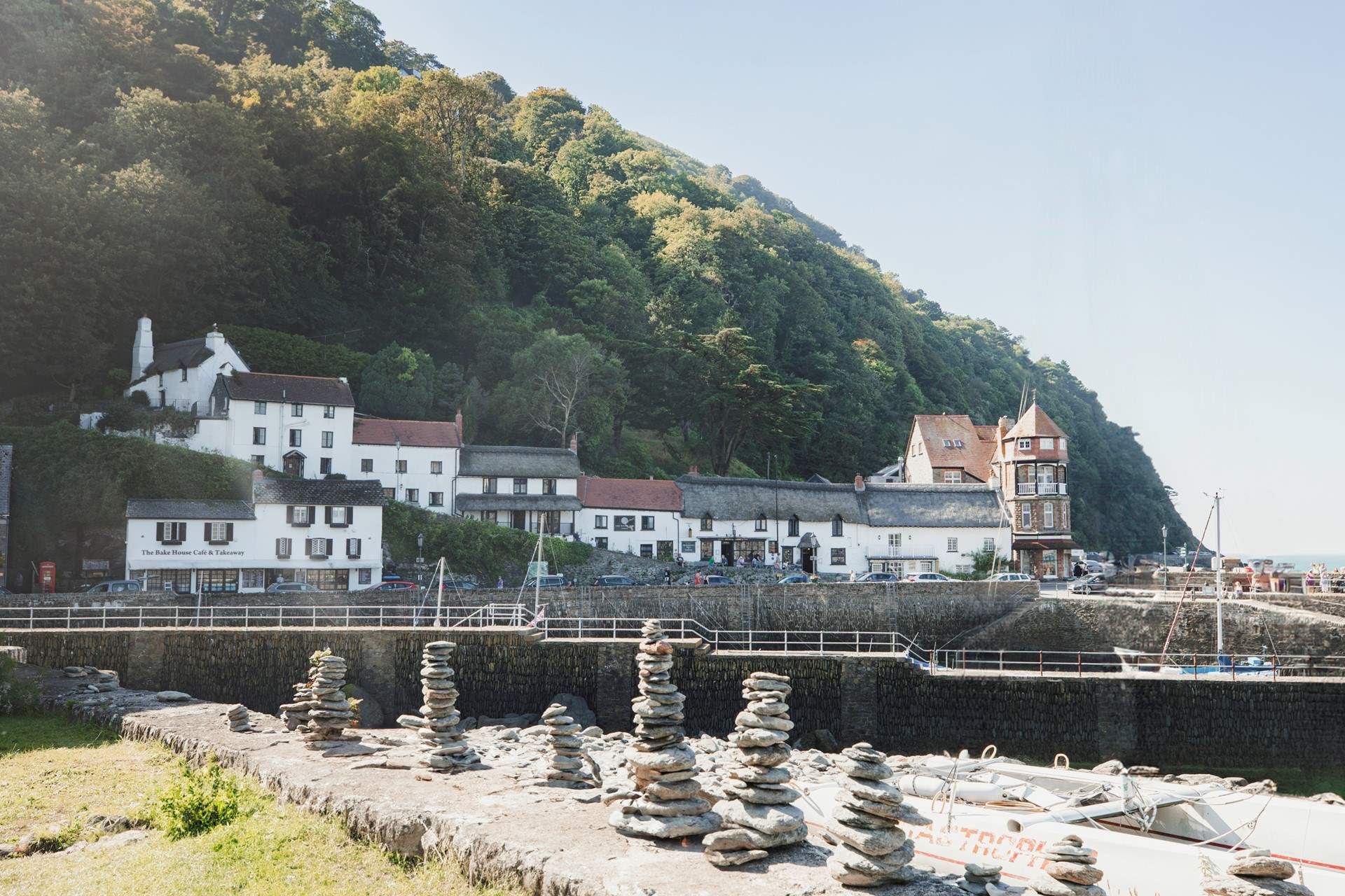Head to the neighbouring town of Lynmouth to enjoy a bag of chips on the beach or an hour or two of shopping.