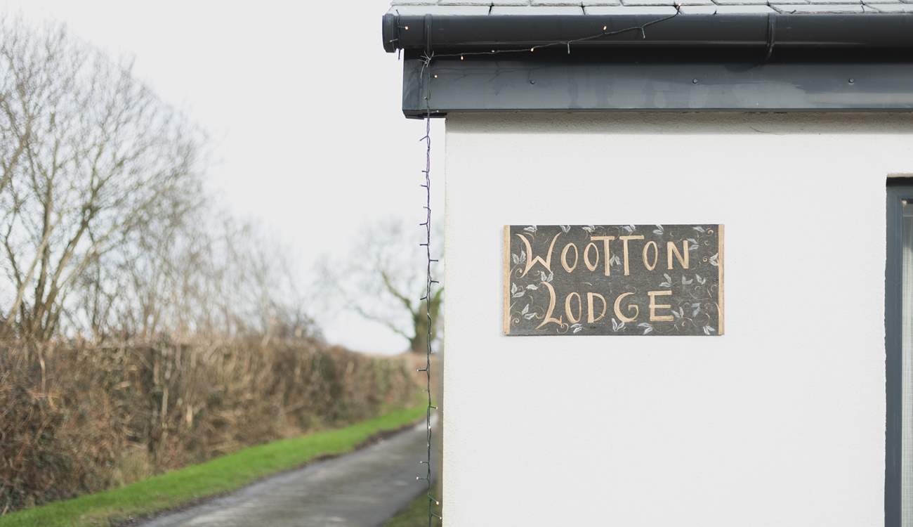 When you see the sign you know you have arrived.