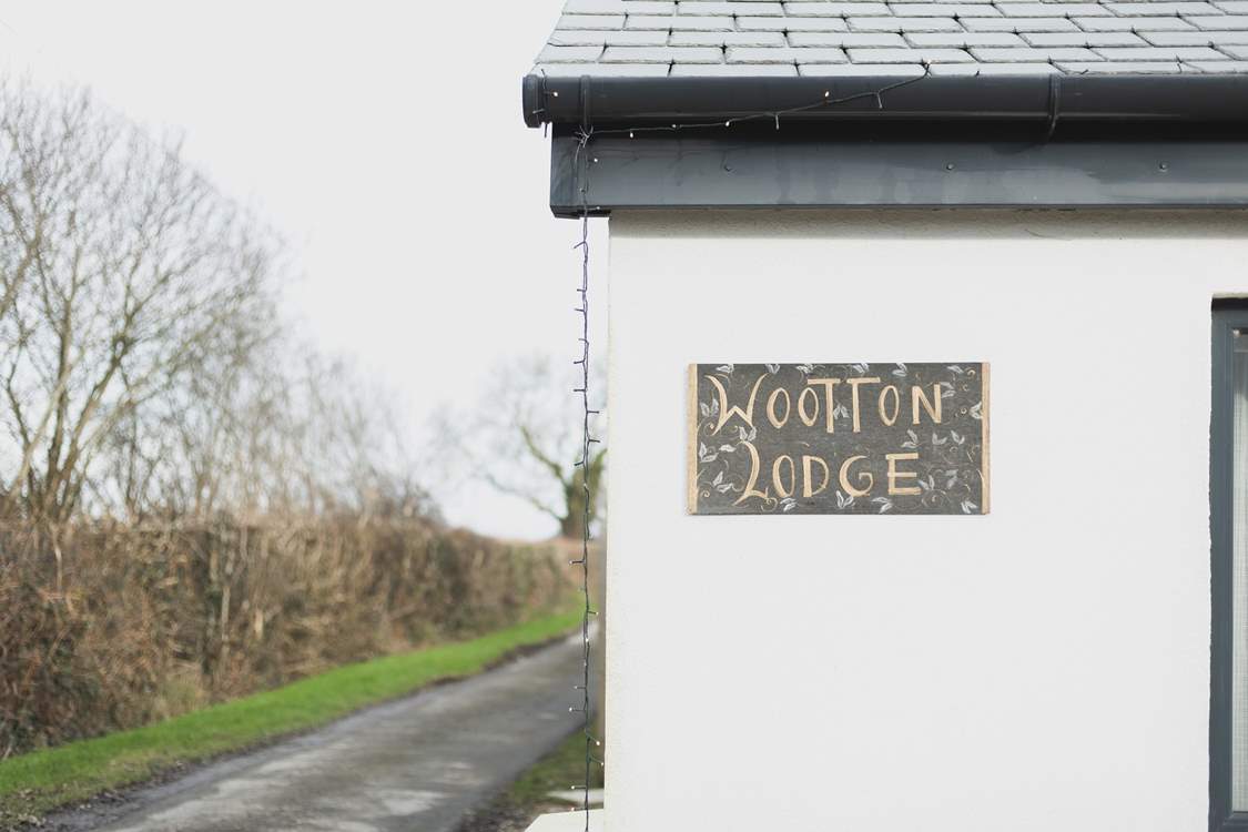 When you see the sign you know you have arrived.