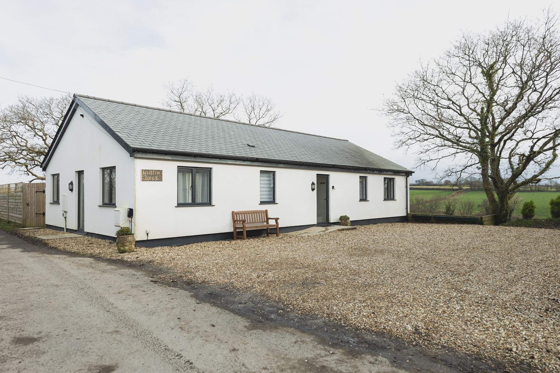 With plenty of parking........Wootton Lodge awaits.