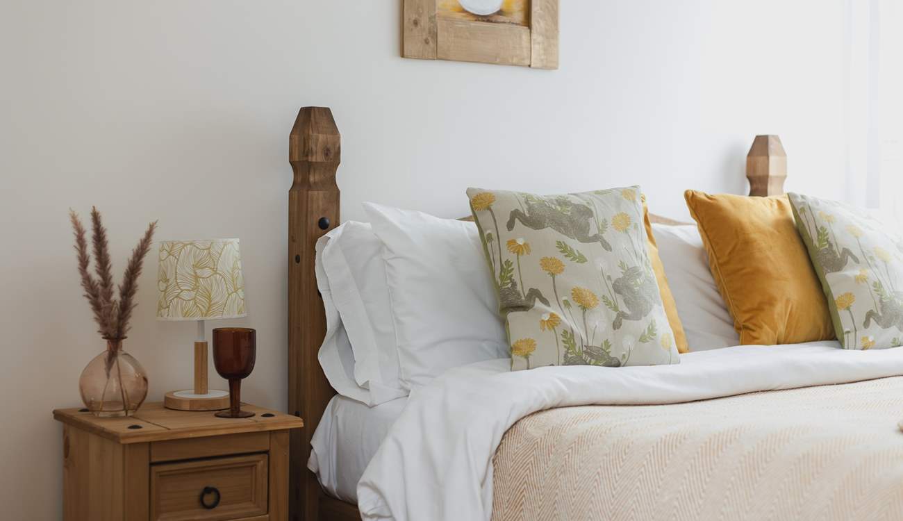 Cosy up with a good book before settling down for a restful slumber.