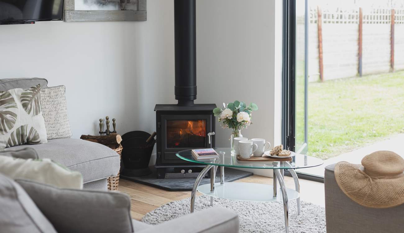 Light the log-burner and warm those chiller mornings.