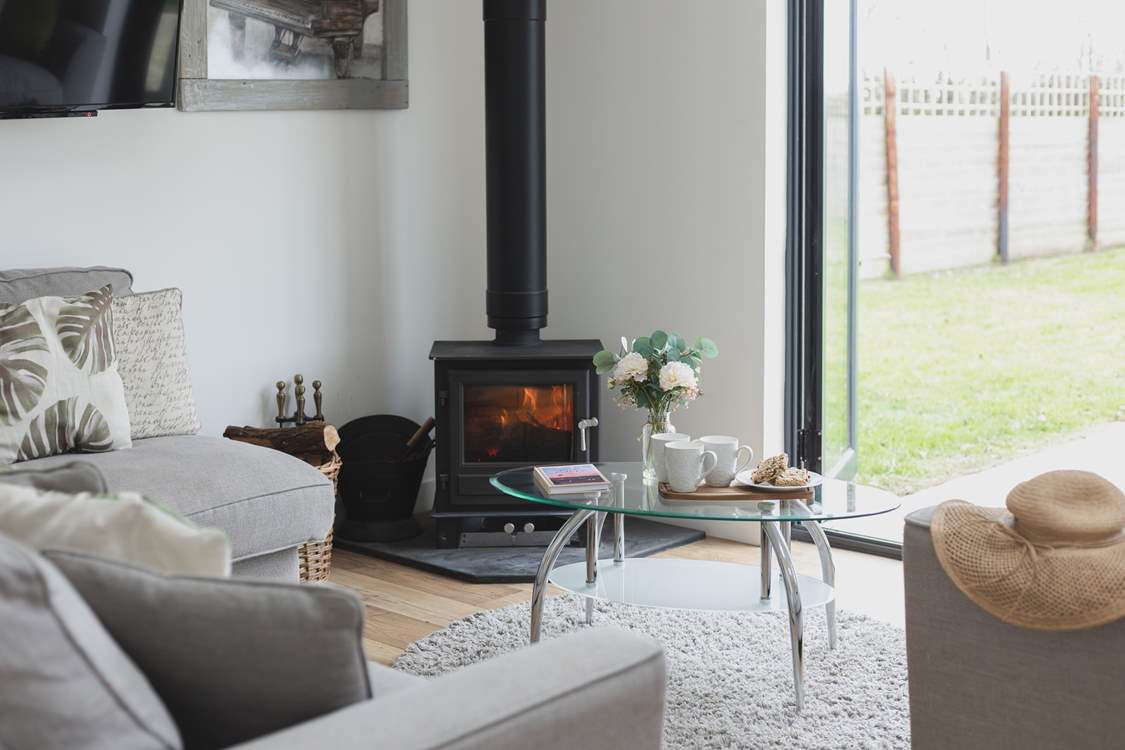 Light the log-burner and warm those chiller mornings.