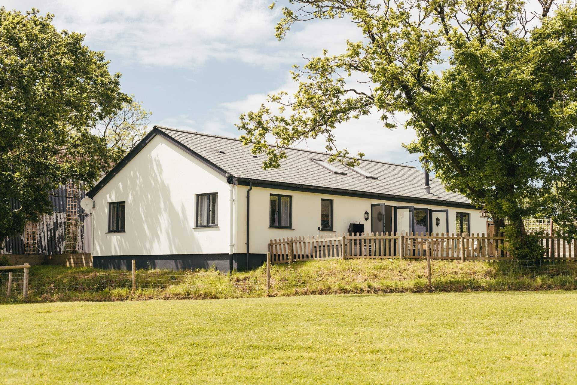 Wootton Lodge has not one but two gardens.