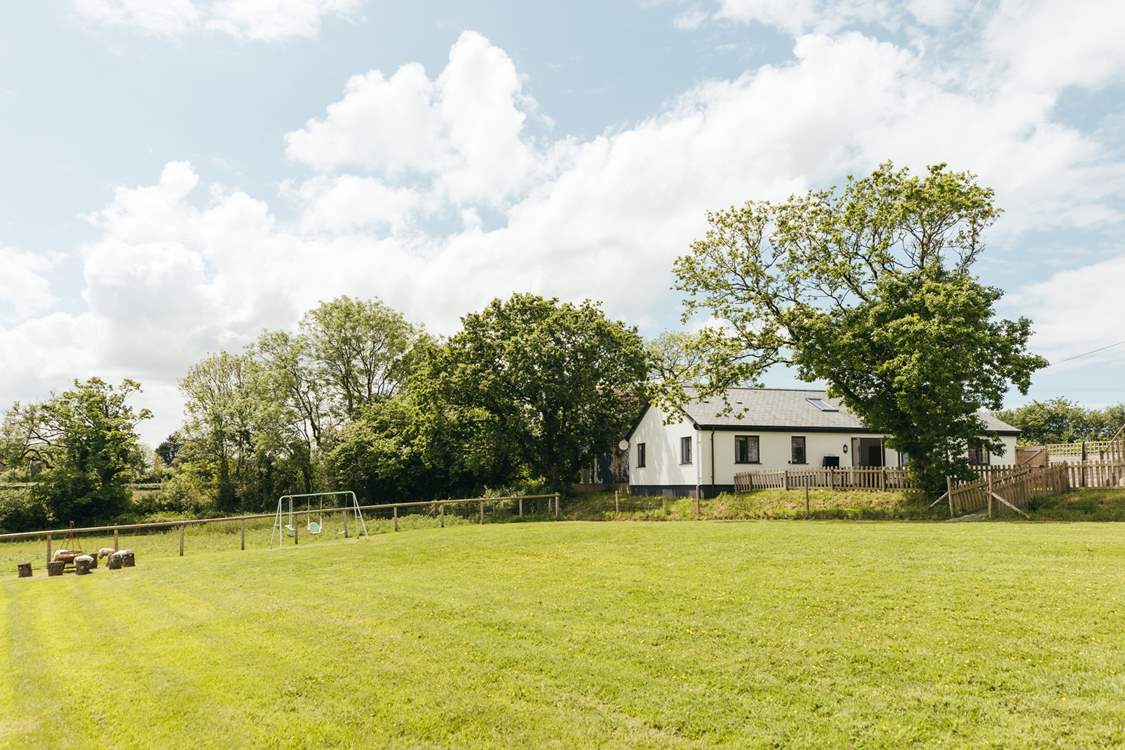 Head over the bridge and down to yet another garden.