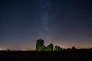 The skies above The Old Dairy can be astounding. In 2023 the Aurora Borealis was visible above Knowlton Church.