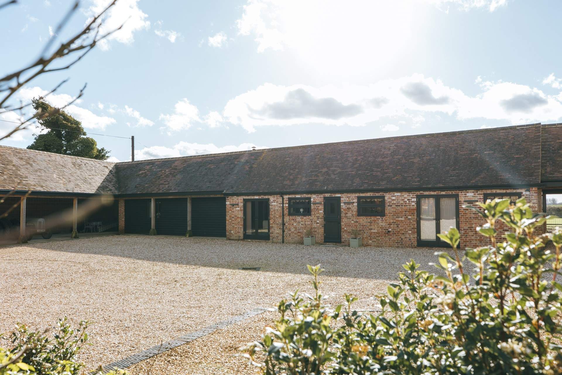 The Old Dairy is all on one level.