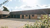 The Old Dairy is a stunning conversion all on one level.
