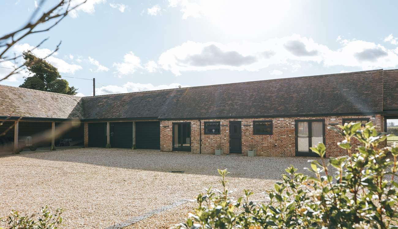 The Old Dairy is a stunning conversion all on one level.