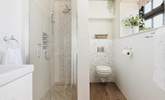 Pretty en suite to bedroom 1. - Thumbnail Image