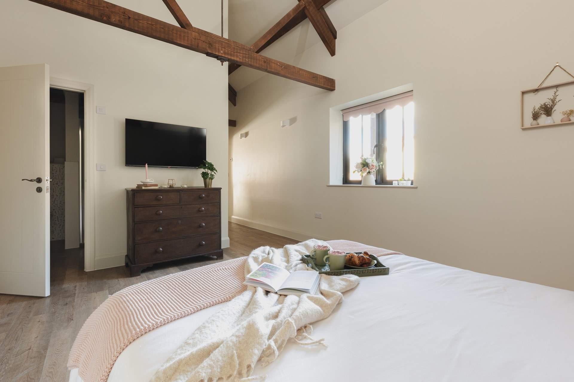 TV in bed? A treat...