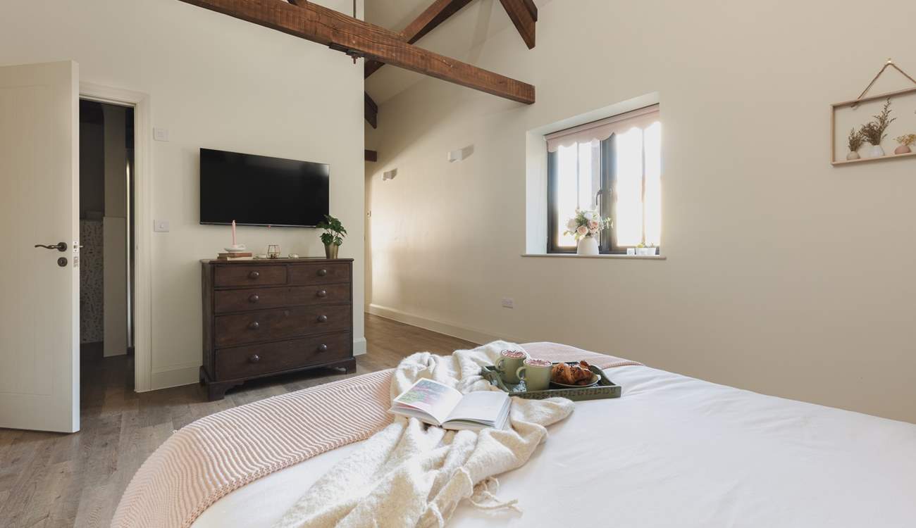 TV in bed? A treat...